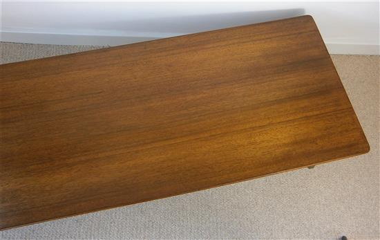 A Vanson and Peter Haywood design coffee table L.138cm